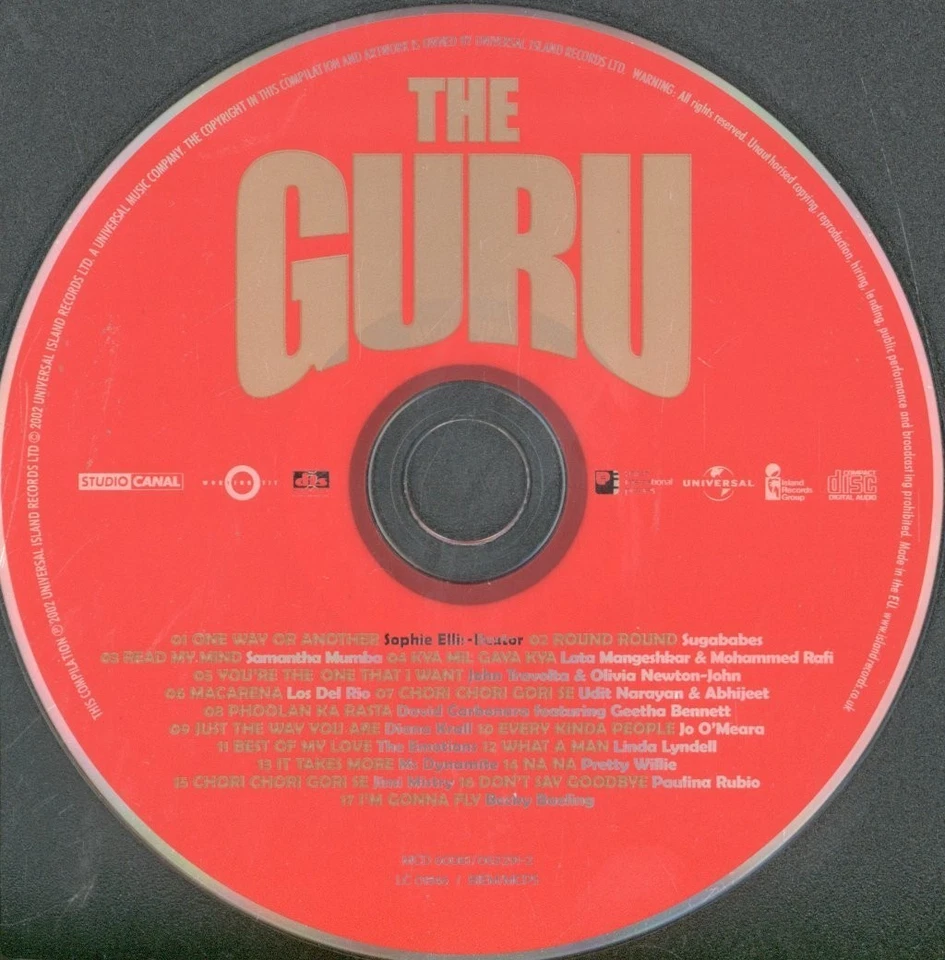 Various Artists Guru (Original Soundtrack) CD Europe Universal 2002 044006329123 - Bild 3 von 3