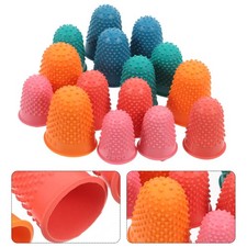 15 Pcs Silicone Finger Tip Protectors Thumb Guard Baseball Brace