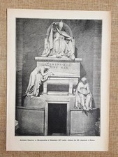Monumento a Clemente XIV nella Chiesa dei SS. Apostoli a Roma nel 1897 Canova