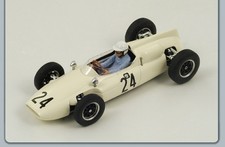 1:43 Spark Cooper F1 T53 #24 Gp Usa 1962 Hap Sharp White S3516 Model