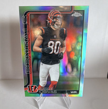 Topps 2023 Chrome Andrei Iosivas #60 Refractor Cincinnati Bengals Football