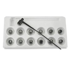 7 Star Needle Plum Blossom Dermal Hammer Set 13pcs Replaceable Heads Kit Therapy