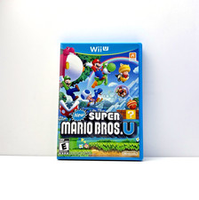 New Super Mario Bros Nintendo Wii U CIB Refurbished & Tested Free Shipping