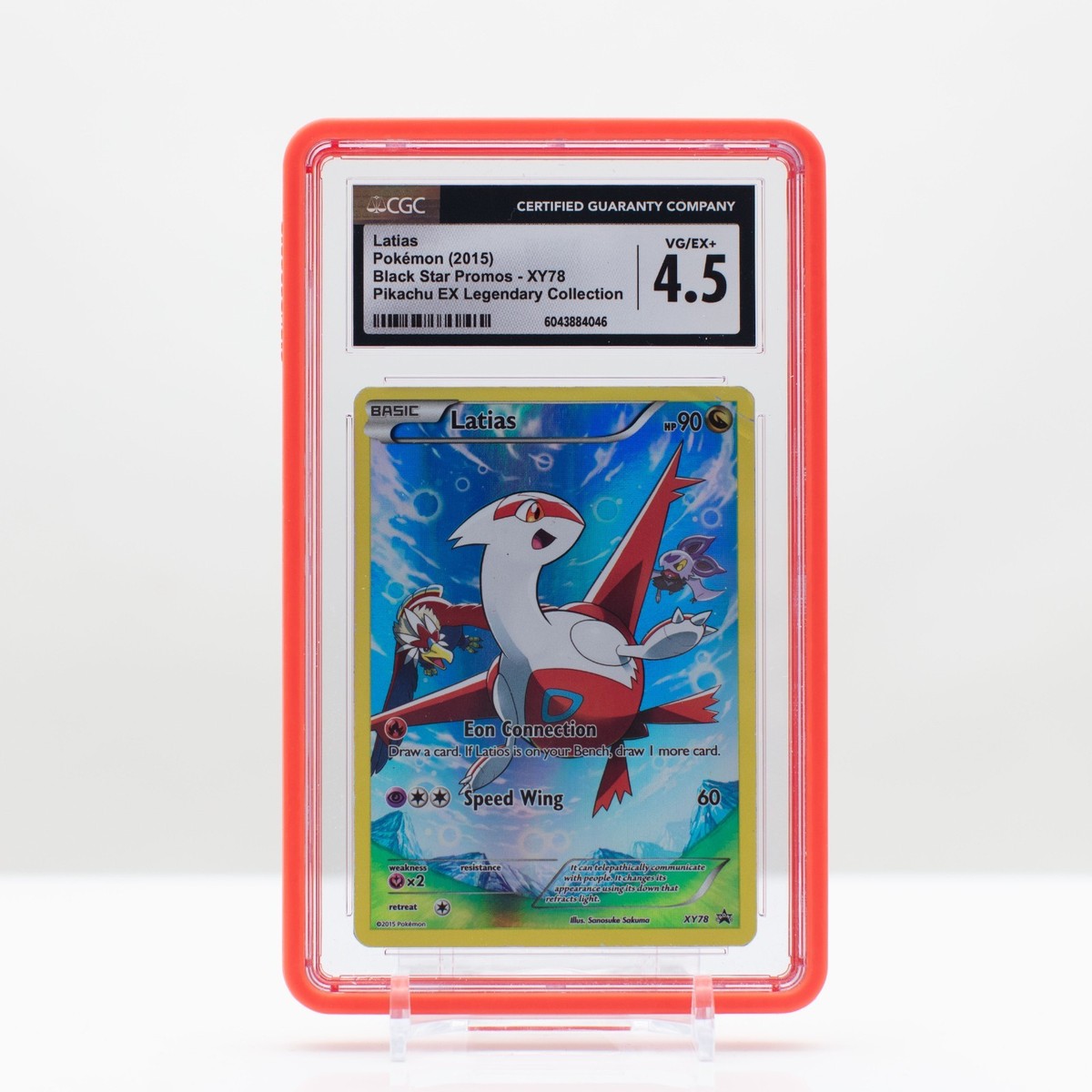 Pokemon Latias Holo #XY78 Pikachu-EX Legendary Coll. Promo 2015