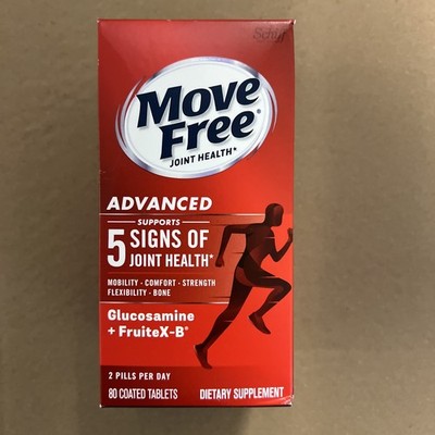 Schiff Move Free Joint Health Advanced with Glucosamine and Chondroitin - 80...