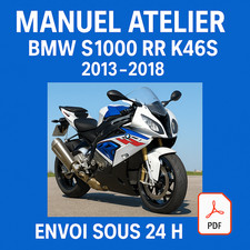 Manuel Atelier BMW S1000 RR 2013-2018 Revue Technique Moto Français RMT CD PDF