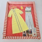 S-547 VINTAGE 1969 MATTEL BARBIE OUTFIT SILVER POLISH #1492 NEW SEALED IN BOX