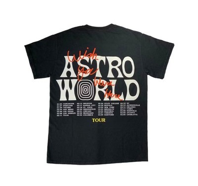Travis Scott Astroworld Tour Wish You Were Here Tee SS19 Men's Sizes S-XXL