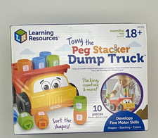 Learning Resources Tony Peg Stacker Dump Truc...