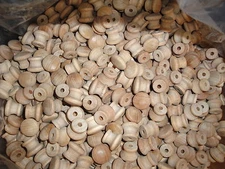 3/4 Birch Wood Drawer Knob / Pull / Handle -Qty: 5, 10, 25, 50, 100  knobs