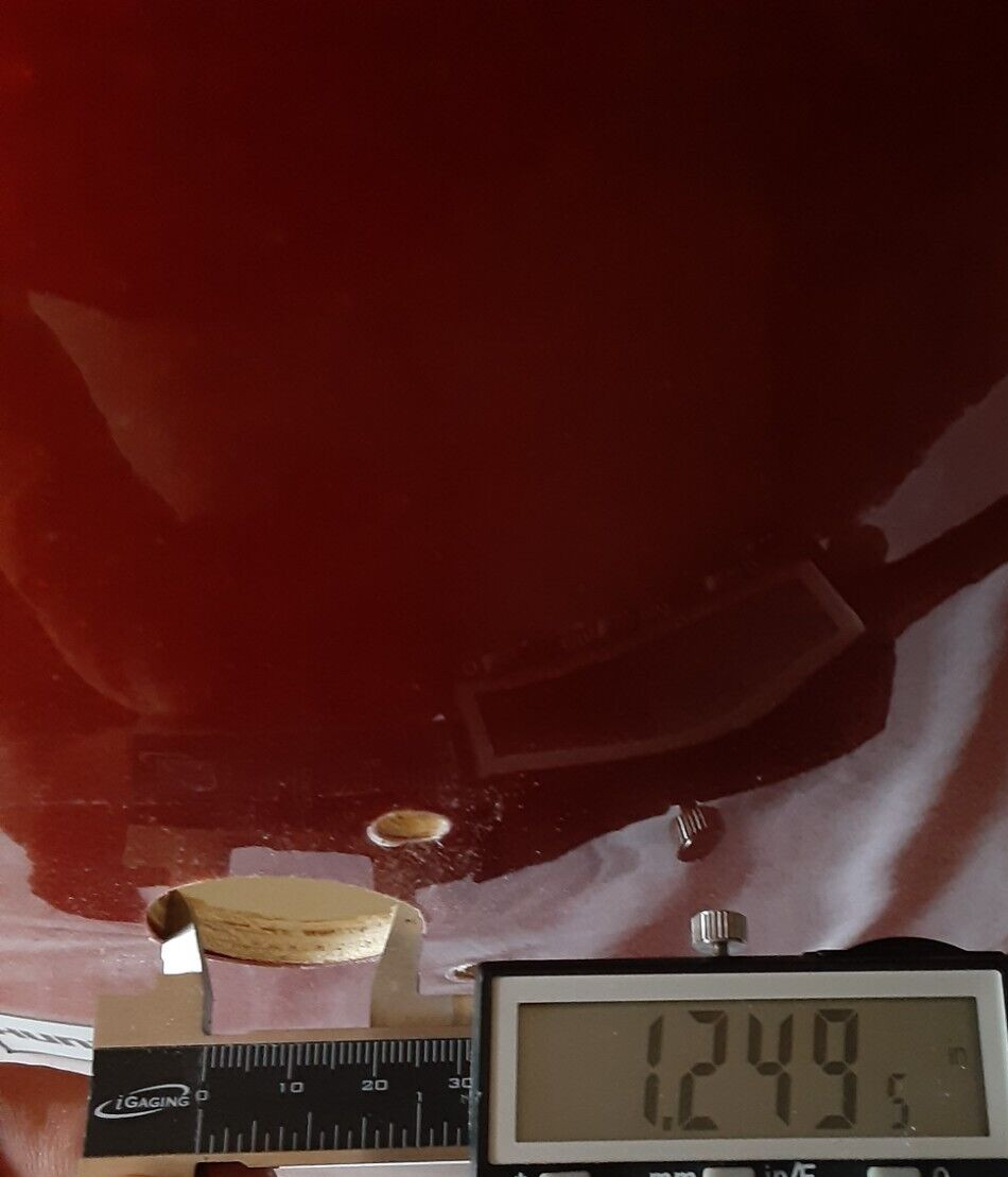 Huntington Drum SHELL Pack of 4: 22" bass, 14" snare, 2 toms, orange sparkle