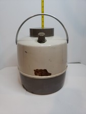 VINTAGE  VAGABOND THERMOS/COOLER TRAVEL JUG 1 GALLON Granite interior 10 in.