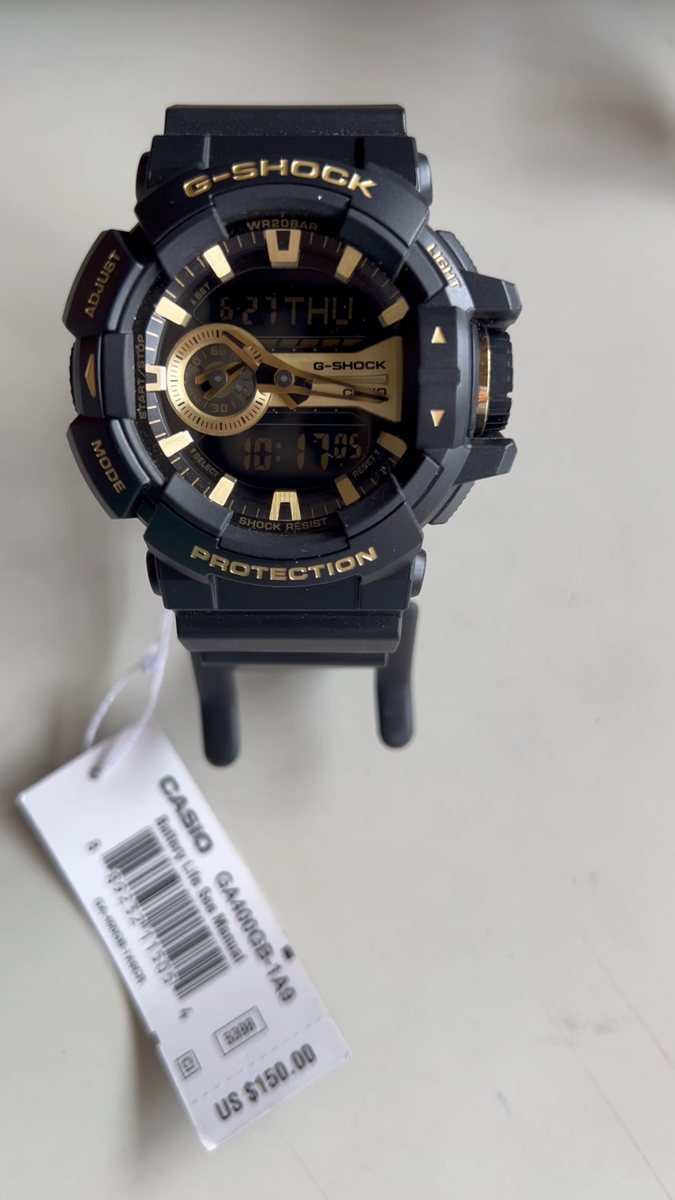 Casio 5398 G-shock Ga400 Mens Watch 52mm Analog-digital Casio 5398 G-shock Ga400 Mens Watch 52mm Analog-digital