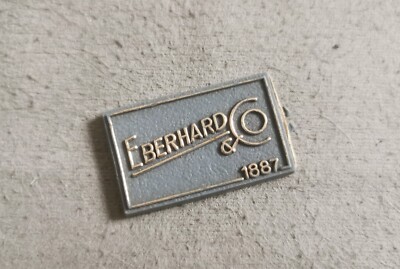 Eberhard & co.Vintage Grey Kunststoff Tag für Pfeil Tricolor Chrono Ref. 32020CA