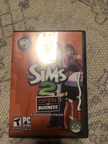 The Sims 2 Open For Business PC Game Expansion Pack 2006 (Complete)