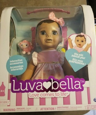 luvabella brunette hair doll