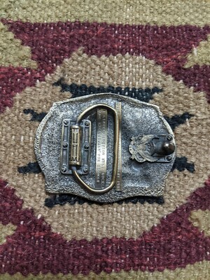 Vintage RED MAN CHEWING TOBACCO BELT BUCKLE 1988 NOS Limited Edition Redman 