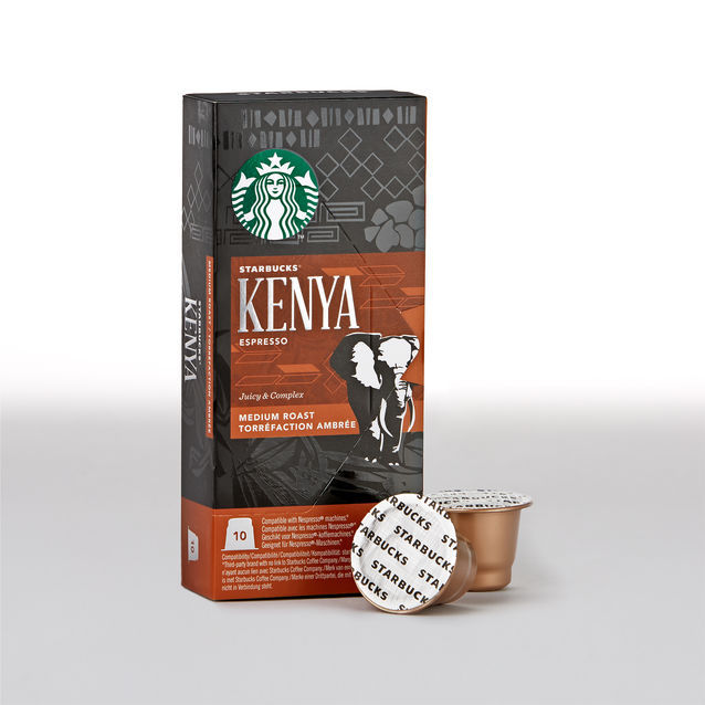 starbucks by nespresso coffee pods