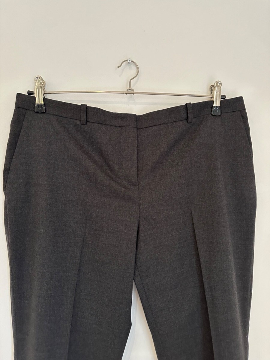 パンツ FABIANA FILIPPI GREY WOOL PANTS Bi-Stretch Wool Wide Leg Trouser by Fabiana Filippi | Andrews