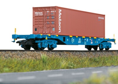 Märklin 47136 Container Car SNCB Ep VI On Request DC Axles Possible NEW OVP 1:87