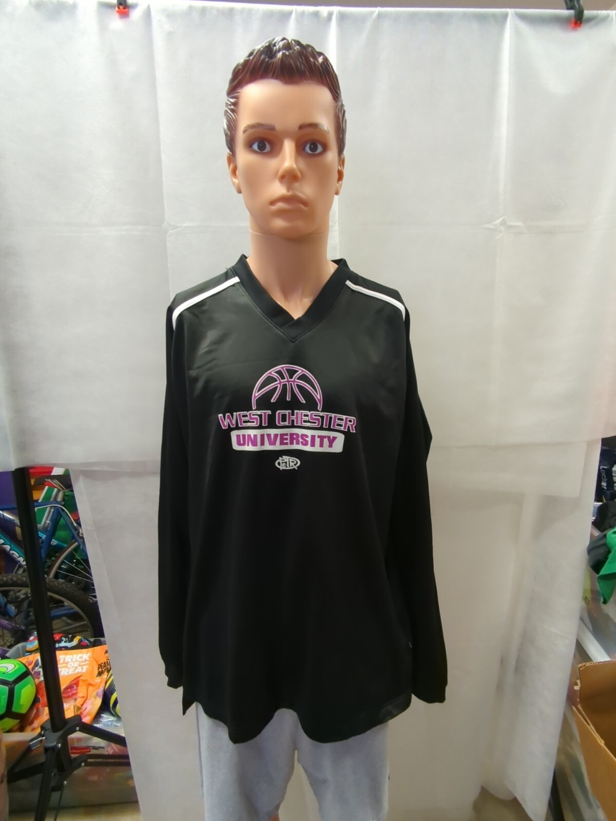 West Chester University Rams Basketball Warm Up Shirt XXL 2XL NCAA | eBay