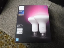 *NEW* Philips Hue BR30 Bluetooth 85W Smart LED Bulb (2-pack) 578096