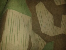 Stara plandeka namiotowa, kamuflaż, niemiecki Wehrmacht, II wojna światowa