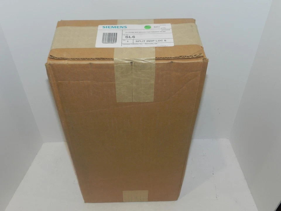 Siemens SL6 LD KIT DE MONTAJE INTERRUPTOR DE MARCO PARA P4 S4 SPP Panelboard Split NUEVO EN CAJA Foto 3 de 4