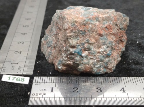 BLAUER APATIT Rohstein Mineralien Lithotherapie Sammlung Esoterik Reiki - Bild 3 von 5