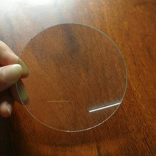100mm Double Convex Glass Lens Focal Length 200mm Optical DIY Projector 1PC