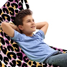 Leopard-Druck Spielzeugtasche Sitzsack Wilde Exotic Animal