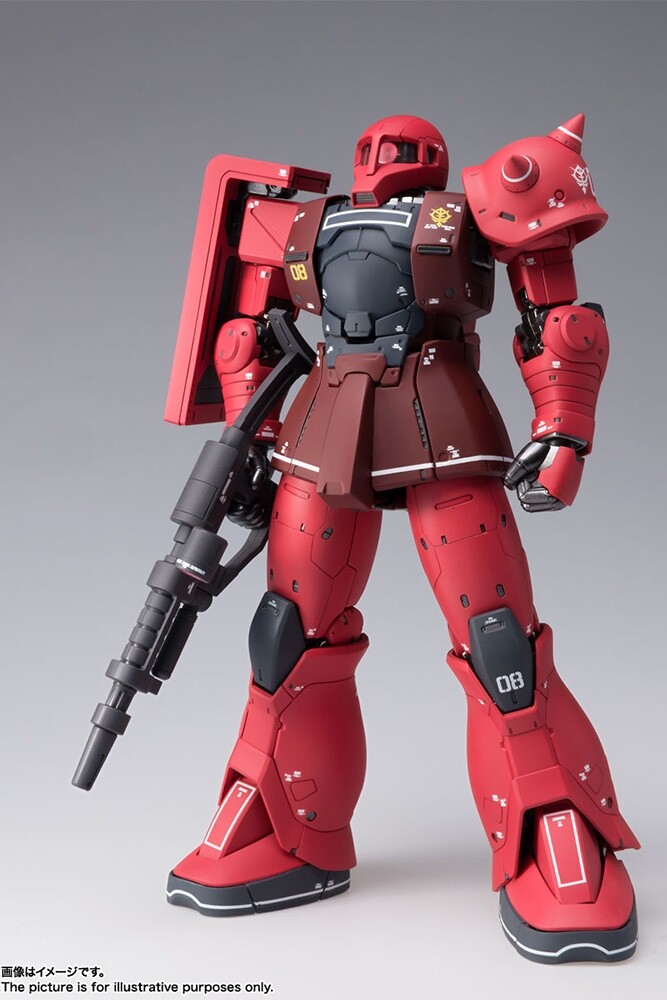 Bandai Metal Composite GFF-1023 MS-05S ZAKU I CHAR AZNABLE Custom