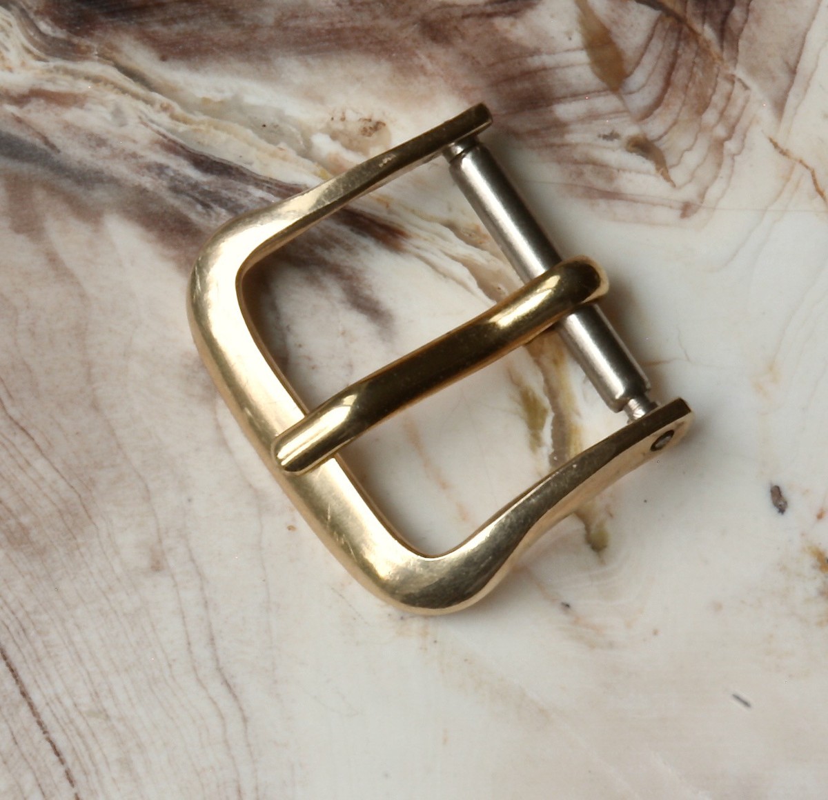 Vintage Longines watch band buckle 12.5mm inner size yellow gold