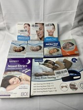9 Boxes Of Mouth Strips Mouth Tape Various Brands