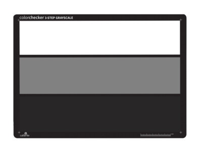 Calibrite ColorChecker 3-Stufen Grauskala