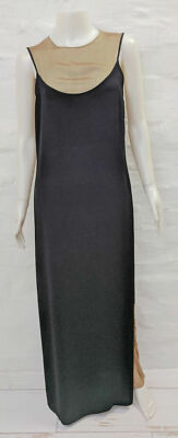 Jean Paul Gaultier USA8 IT42 Classique Dress Long AEFFE Rayon Silk