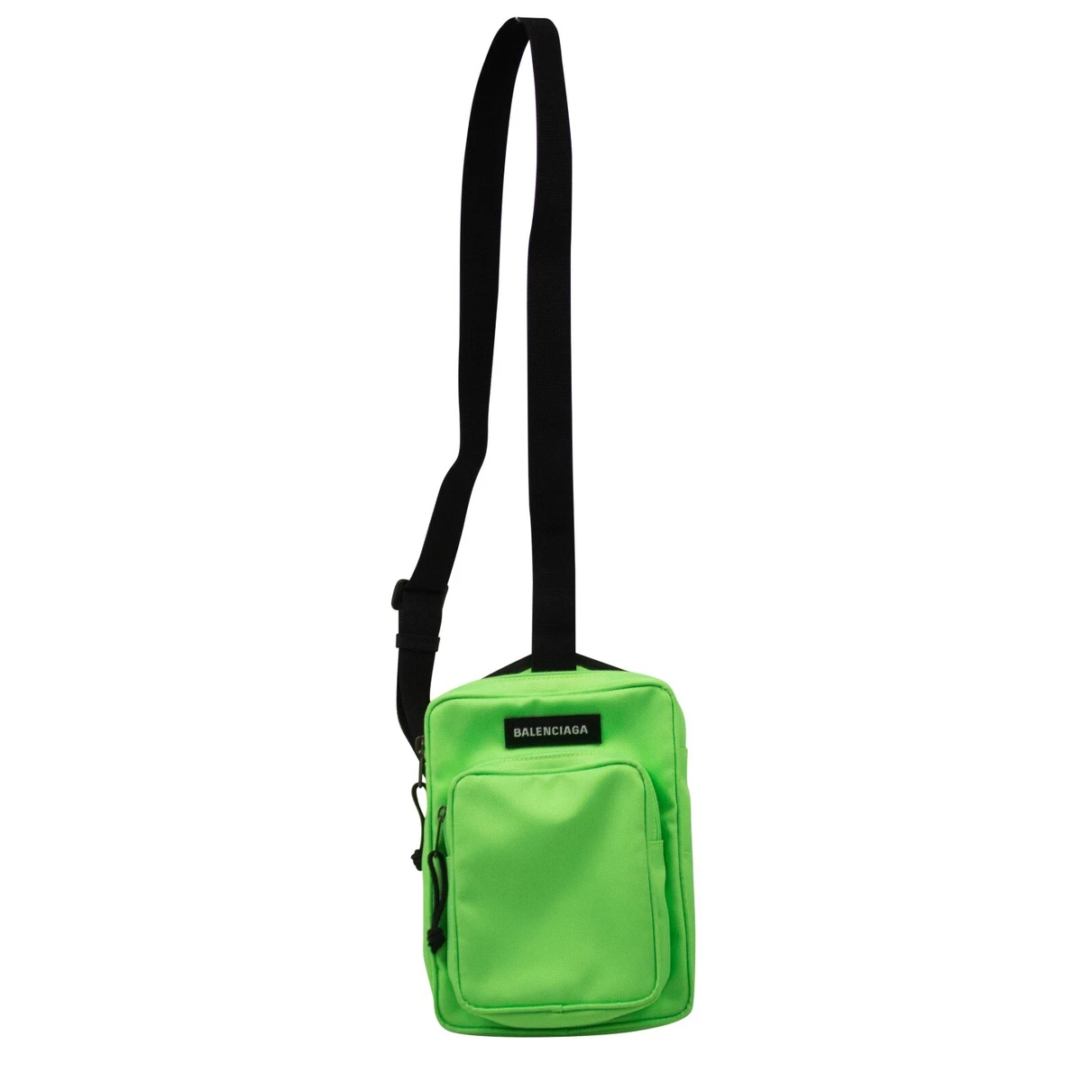 NWT BALENCIAGA Green Explorer Crossbody Messenger Bag Size OS $975