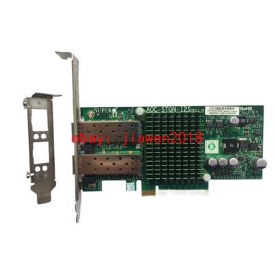 Supermicro AOC-STGN-i2S Dual Port 10G SFP+ Intel 82599 X520-DA2 Network Adapter