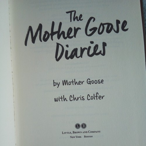 Chris Colfer; The Mother Goose Diares & Queen Red Riding Hood's Guide To Royalty - Picture 3 of 12