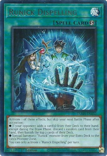 Yugioh Tactical Masters Runick Dispelling NM/M | eBay Yugioh Tactical Masters Runick Dispelling NM/M | eBay