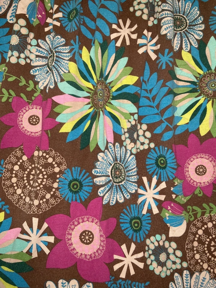 Greendog Smocked Sun Dress Flowers 70’s Style Floral Girls Size 6 - Изображение 3 из 4