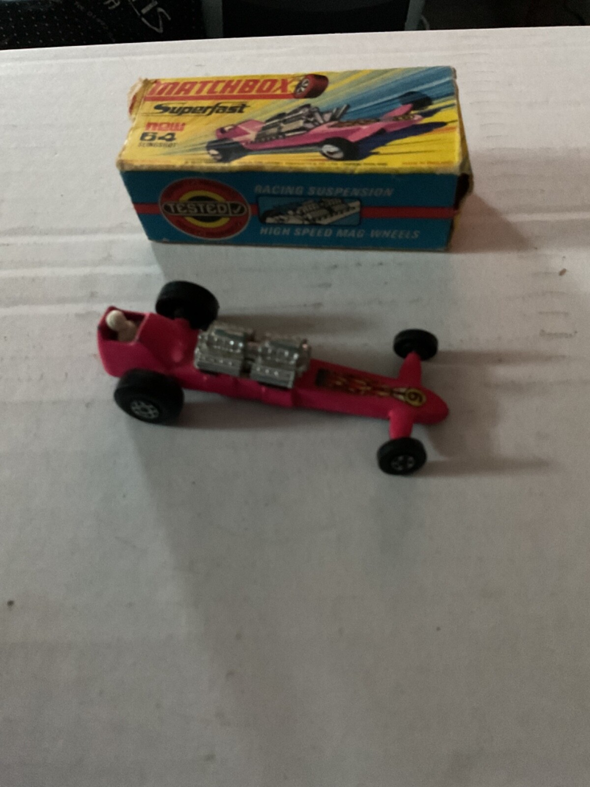 Matchbox 64c, Slingshot Dragster - Free Price Guide & Review