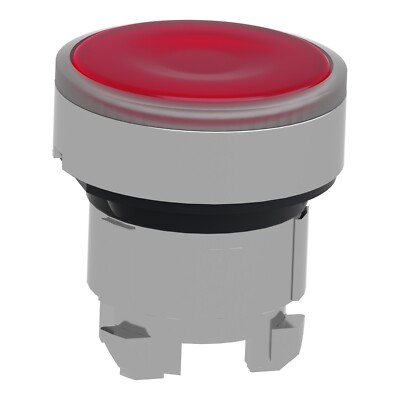 Schneider Electric ZB4BW343 Harmony XB4 illuminated push button Red Flush