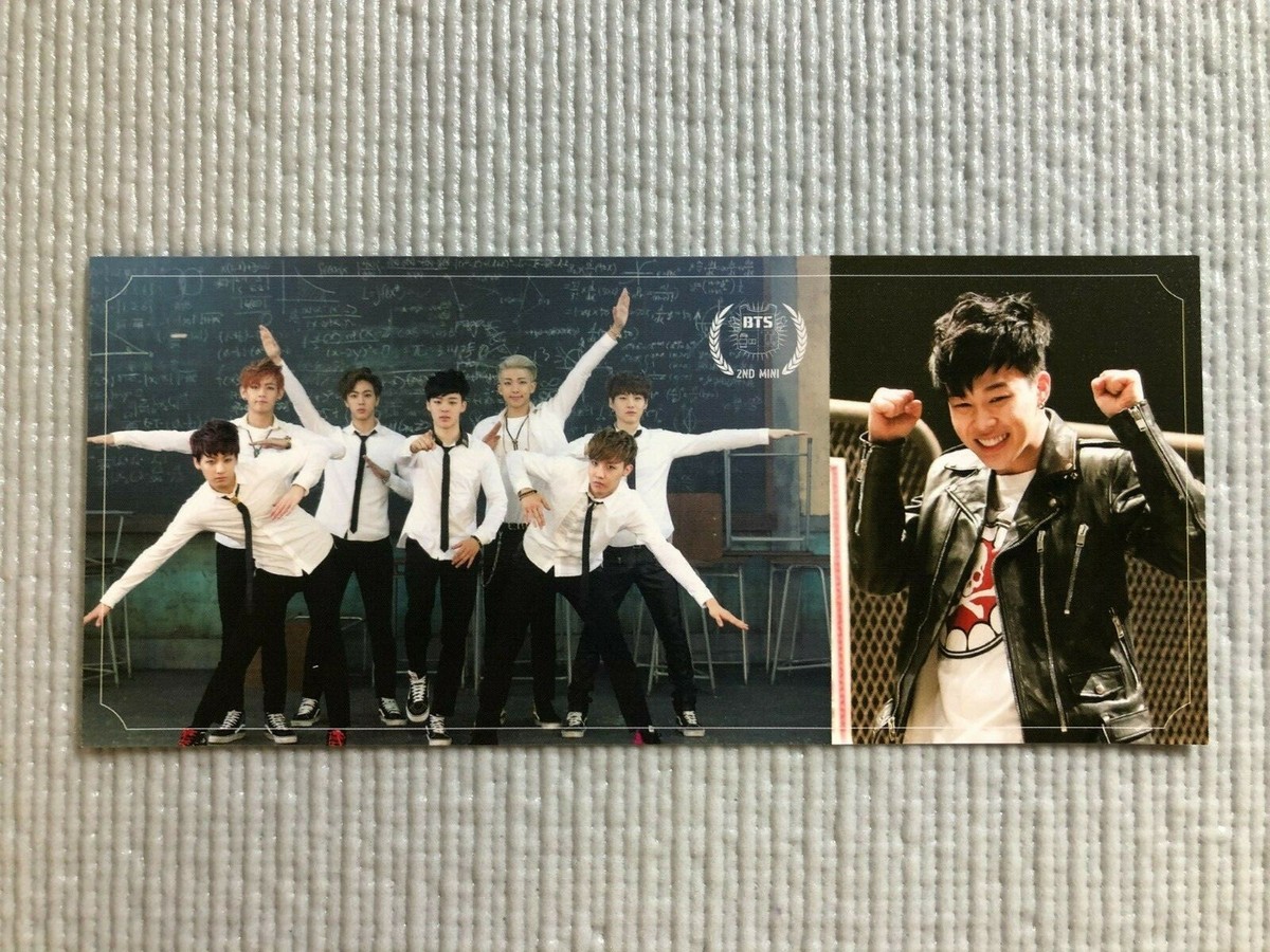 BTS 2nd Mini Album SKOOL LUV AFFAIR Official Photocard Photo Card