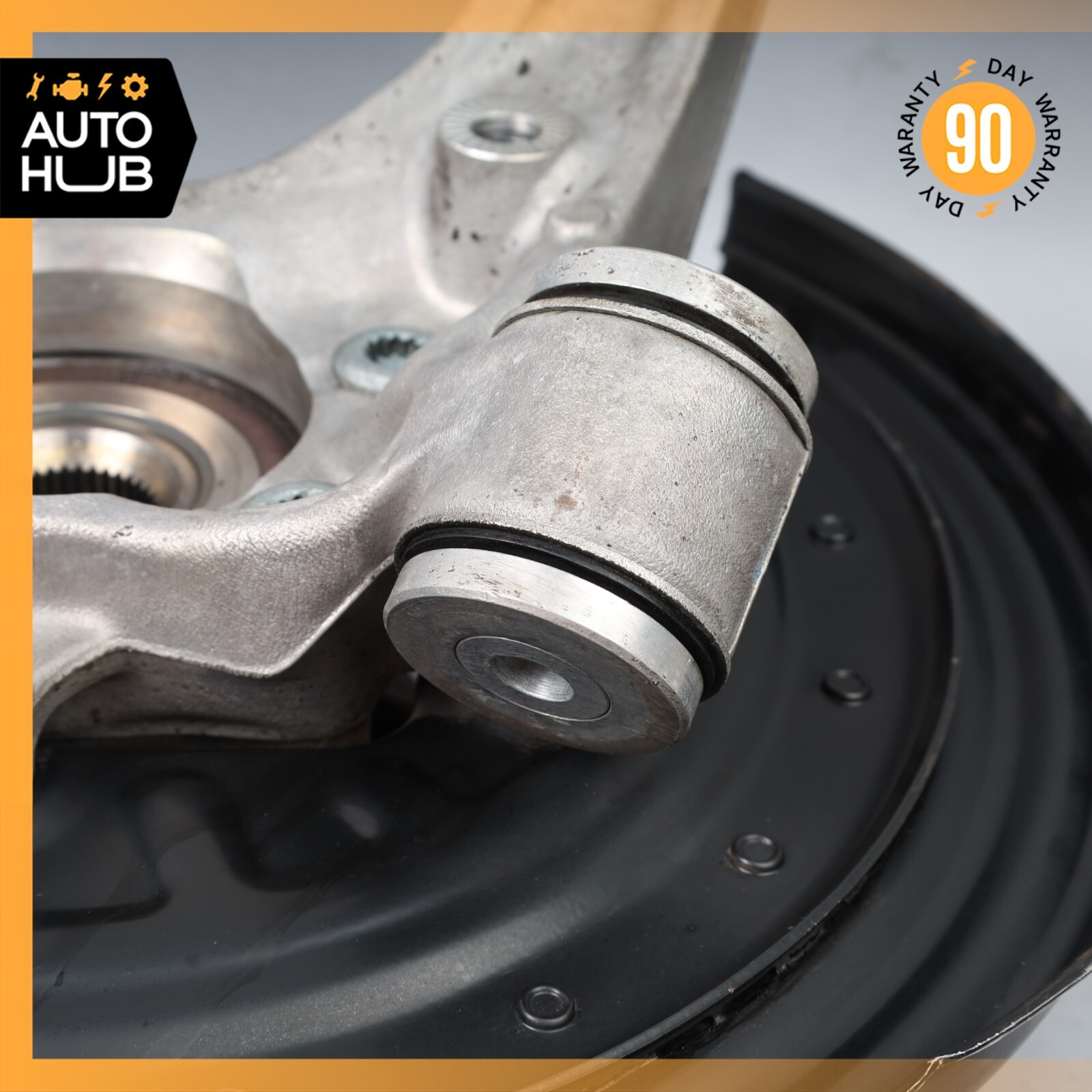 03-13 Bentley Continental GT Rear Right Side Spindle Knuckle Hub OEM 36k