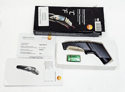 Testo 830-T4 Infrared Radiation Thermometer Alarm 2-point laser 0560 8314 #1