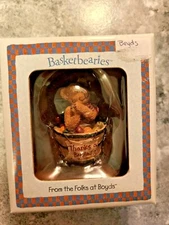 NEW Boyd's Bears Basketbearies NEWTON 24700 Figurine 2004 Retired nwt!