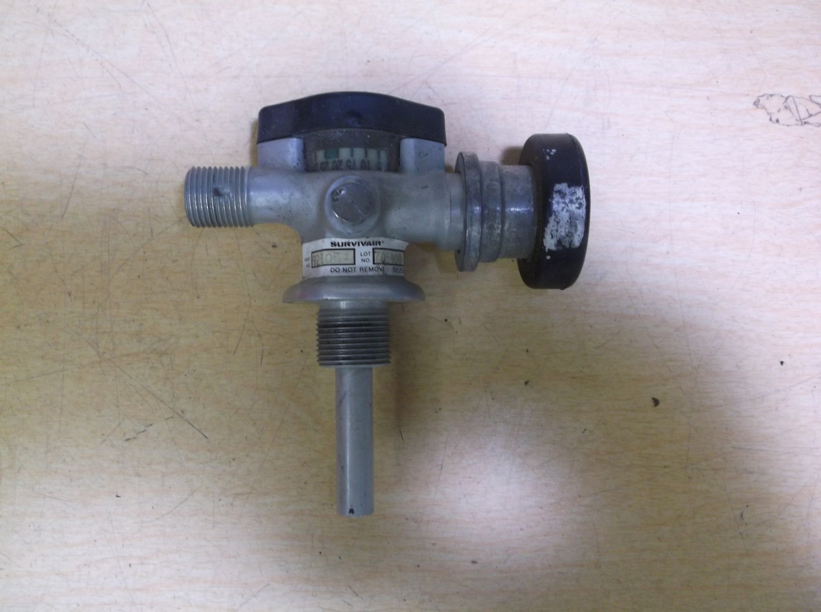 Survivair 921050 High Pressure Air Tank Valve Regulator eBay