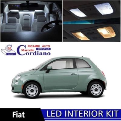 LED Bagagliaio Bravo Anteriore Posteriore Kit LED Interni Per Fiat Bravo - Luce Bianca 6000K, Plug-and-play, Senza Errori CANBUS - Anteriore, Posteriore E Bagagliaio Luci Bagagliaio LED - Foto 7