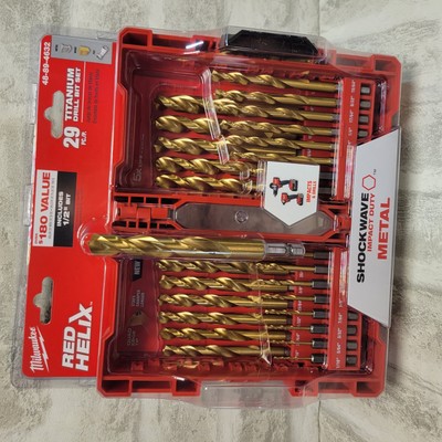 Titanium Drill Bit Set 